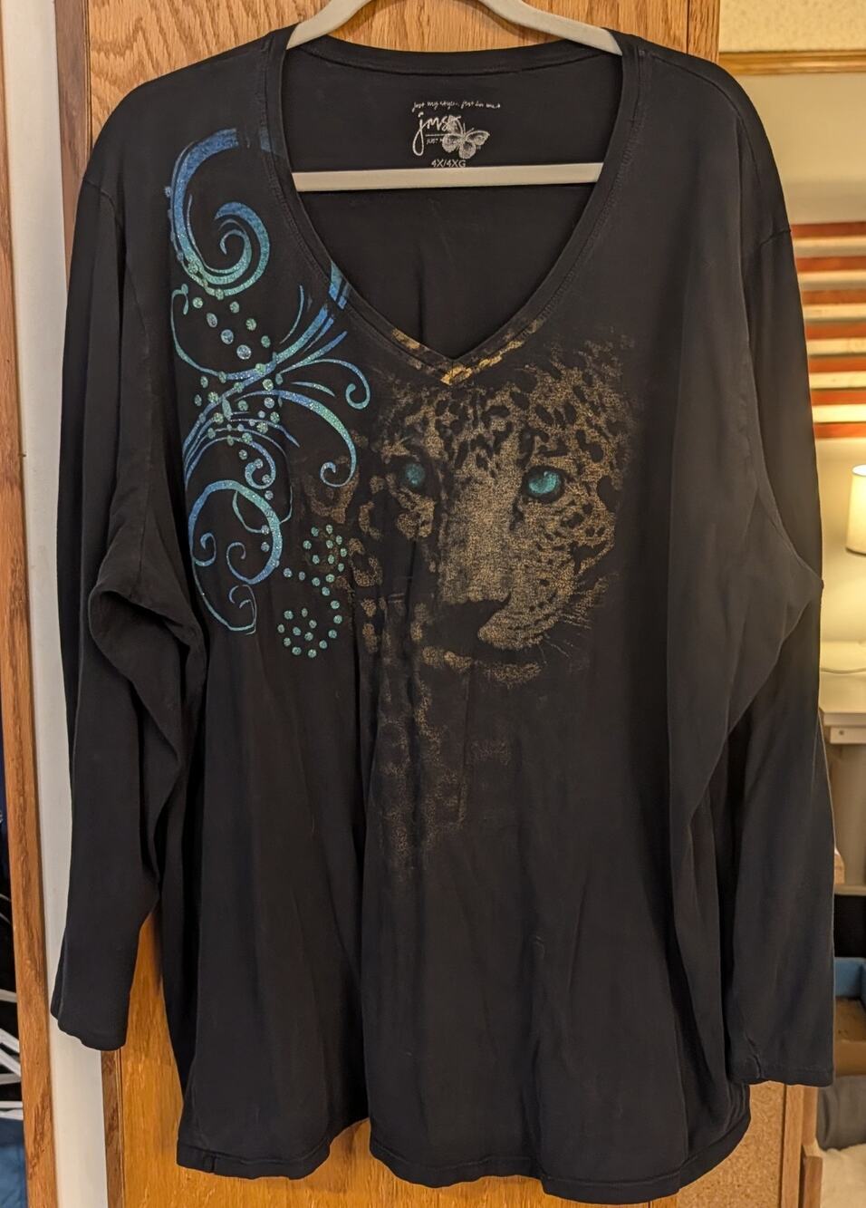 🏖️Women's 4X Just My Size Long Sleeve Shirt